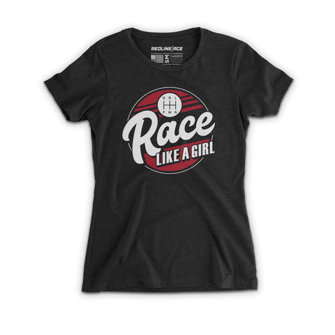 RACE LIKE A GIRL 2 TEE